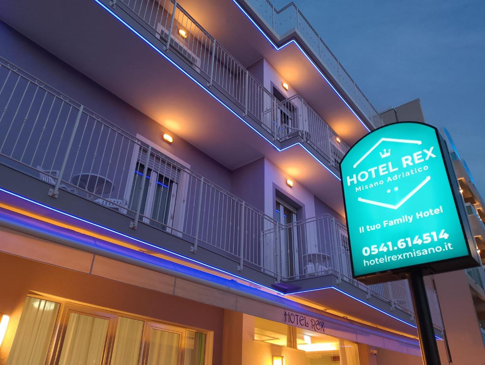 Hotel Rex 미사노아드리아티코 외부 사진